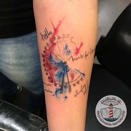 london eye tattoo